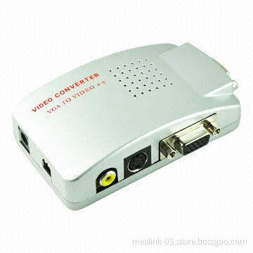 VGA To AV/PC to TV Video Converter